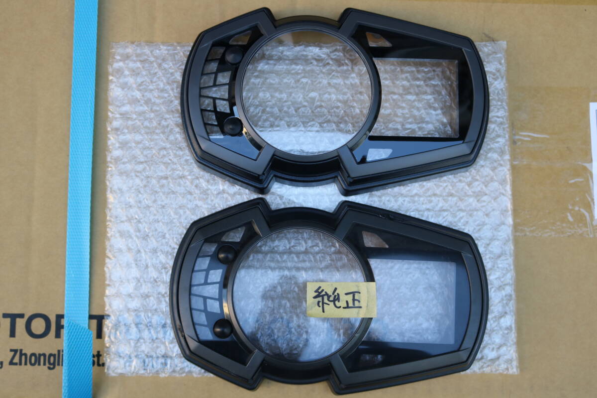 60/ 新品 メーターカバー NINJA400 NINJA250 EX250P EX400G EX250Y EX400L_画像1