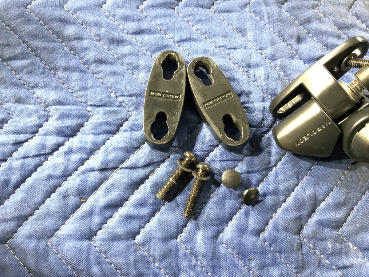 251008/3/80s ニンジャ650 左右ミラー　キズ　汚れ　ナポレオン　カウリングミラー_画像2