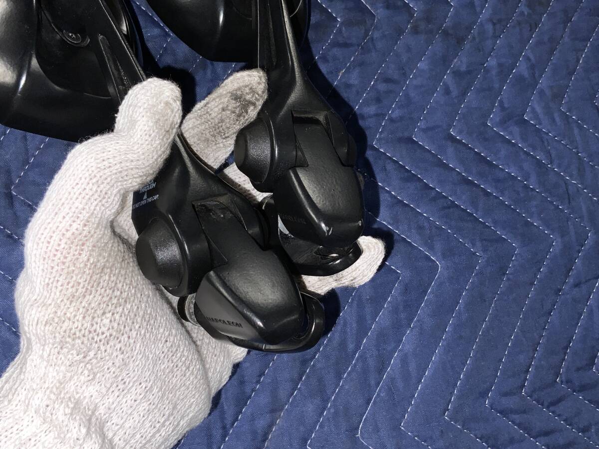 251008/3/80s ニンジャ650 左右ミラー　キズ　汚れ　ナポレオン　カウリングミラー_画像7