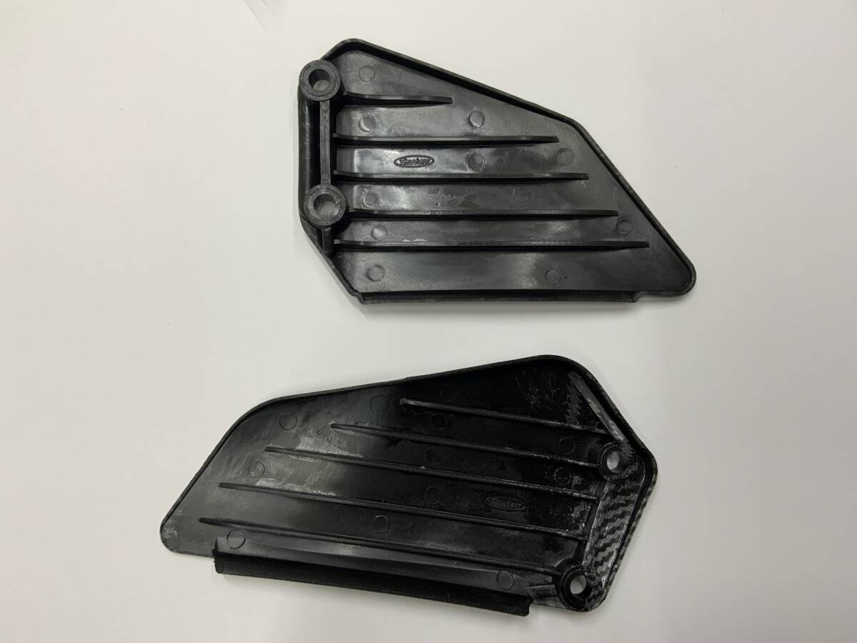 送料無料!カーボン系カラー CBR250RR MC22 CBR400RR NC29 ステップ ヒールガード ガード 互換品50607KAZ000 互換品50608KAZ000_画像2