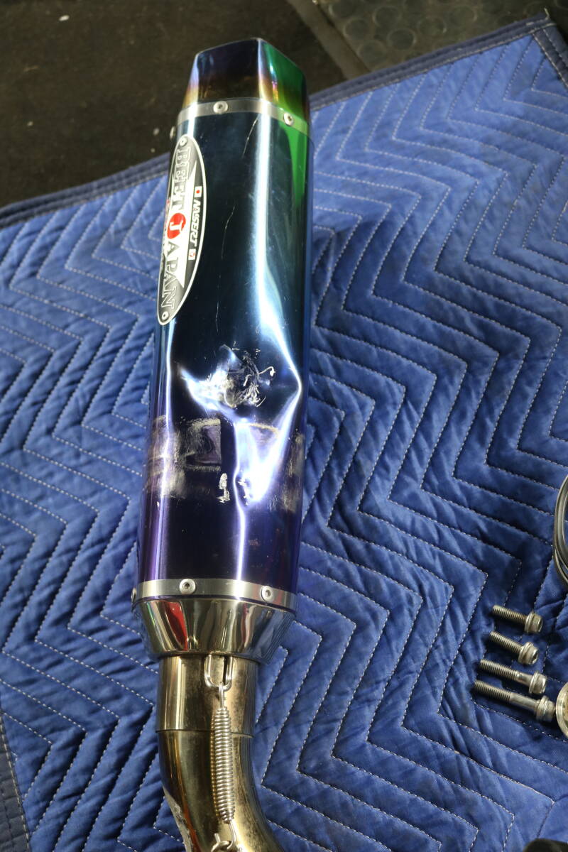 240/ 02センサー１個用　NASSERT Evolution TypeII フルエキゾーストマフラー Ninja650 Z650 ER650H　ER650AE/ER650KE JMCA 2117004058_画像5