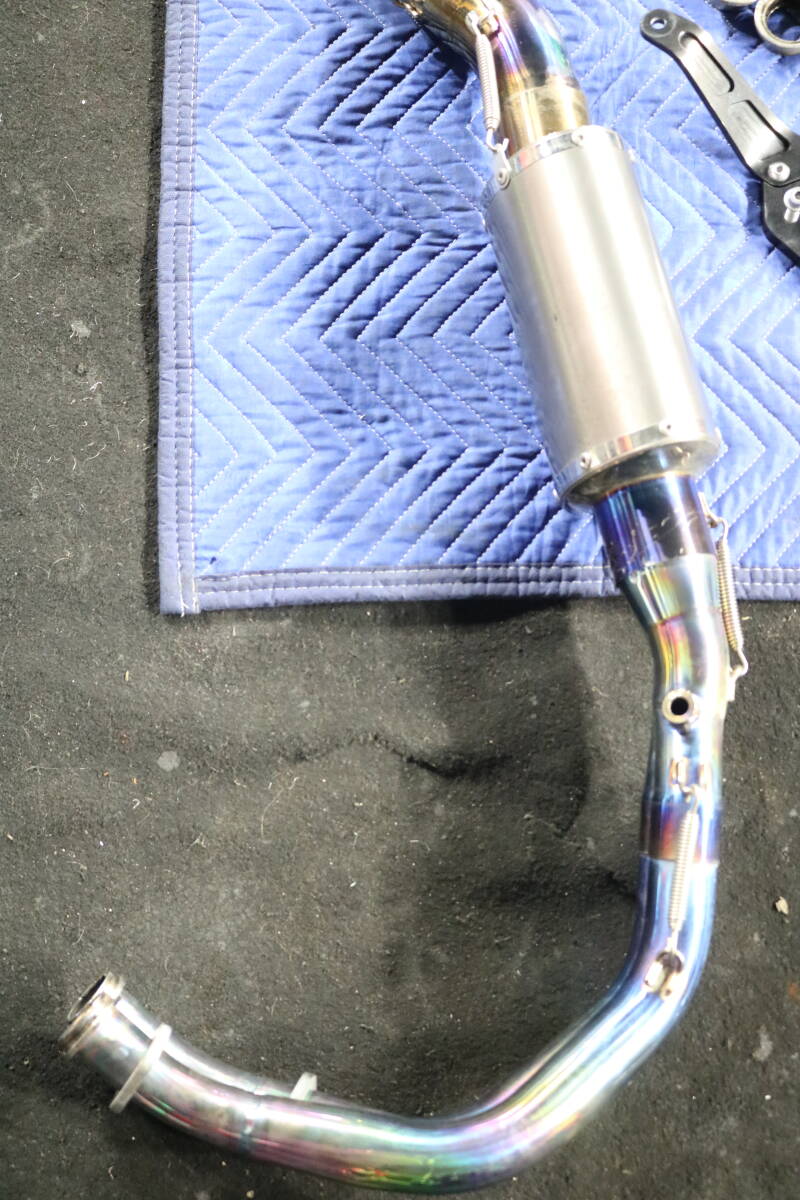 240/ 02センサー１個用　NASSERT Evolution TypeII フルエキゾーストマフラー Ninja650 Z650 ER650H　ER650AE/ER650KE JMCA 2117004058_画像2