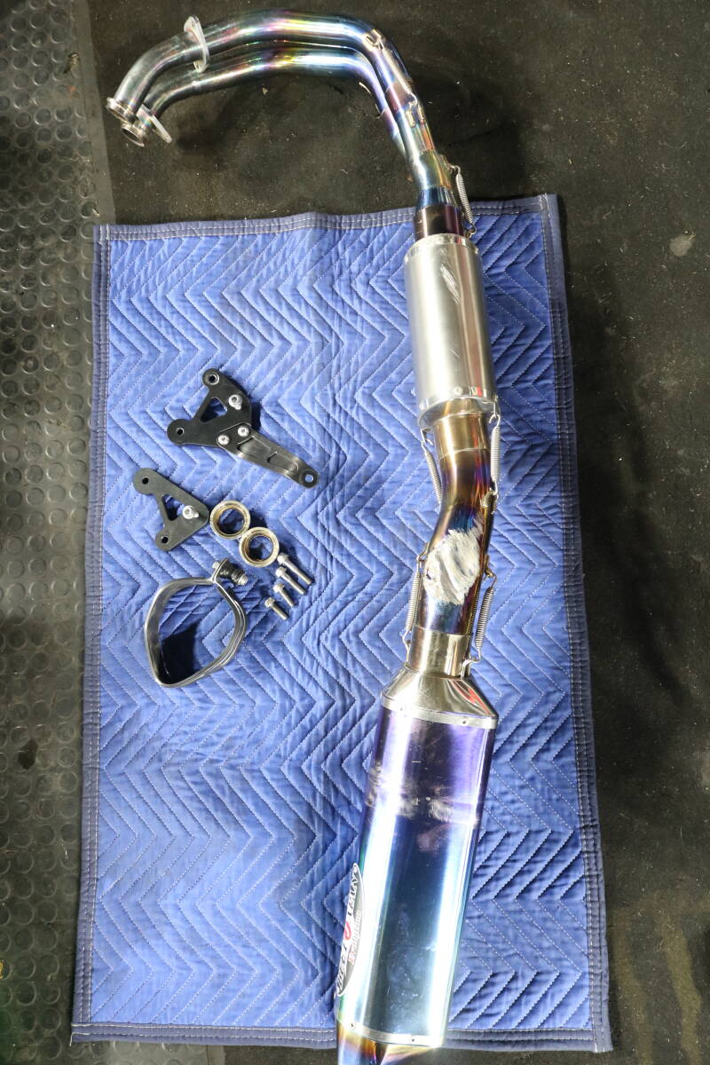 240/ 02センサー１個用　NASSERT Evolution TypeII フルエキゾーストマフラー Ninja650 Z650 ER650H　ER650AE/ER650KE JMCA 2117004058_画像1