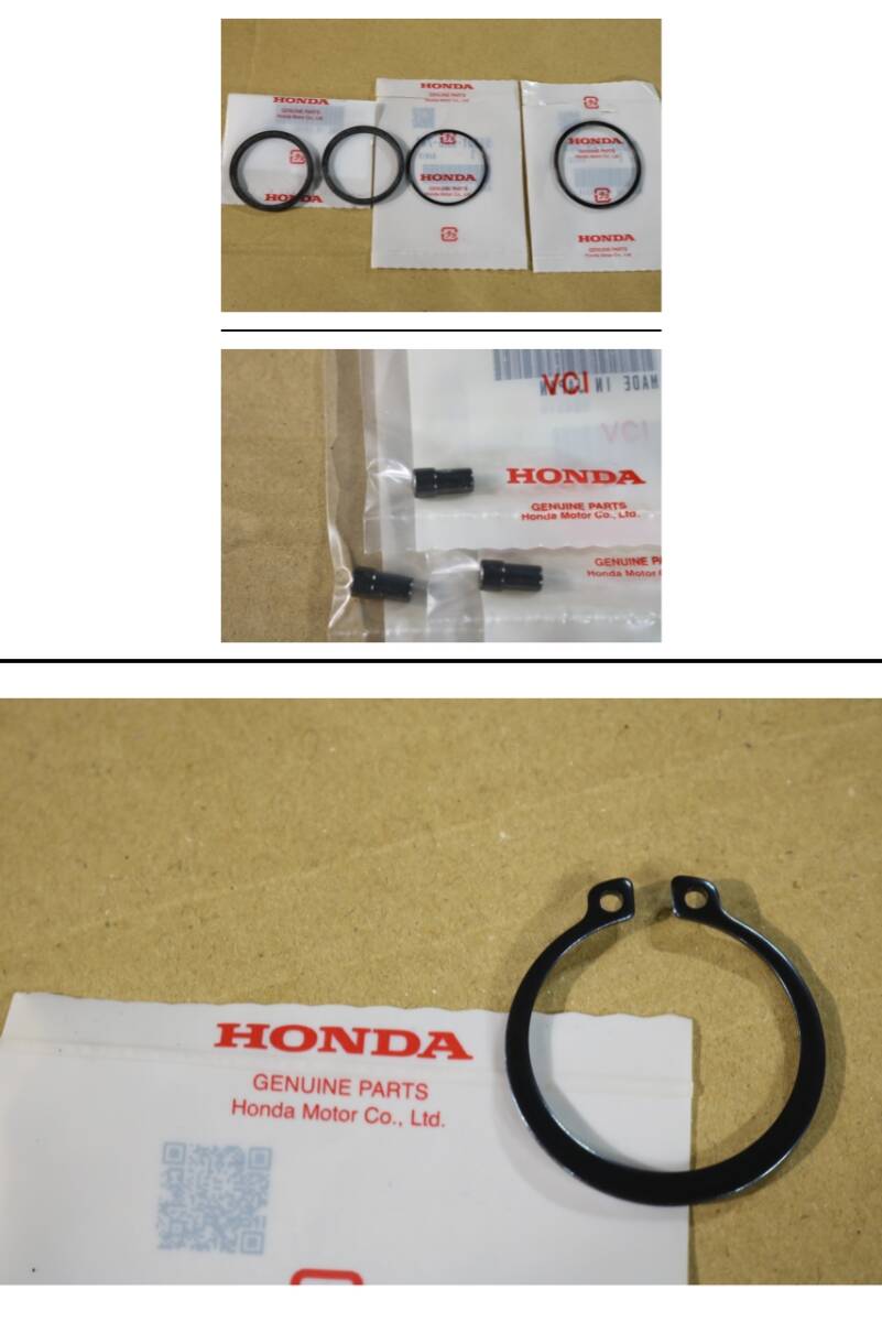 送料込み　②ホンダ純正　新品　ジャイロキャノピー　サークリップ　クラッチ　トルクカム　ピン　オイルシール　TA03　TD02　ジャイロX_画像1