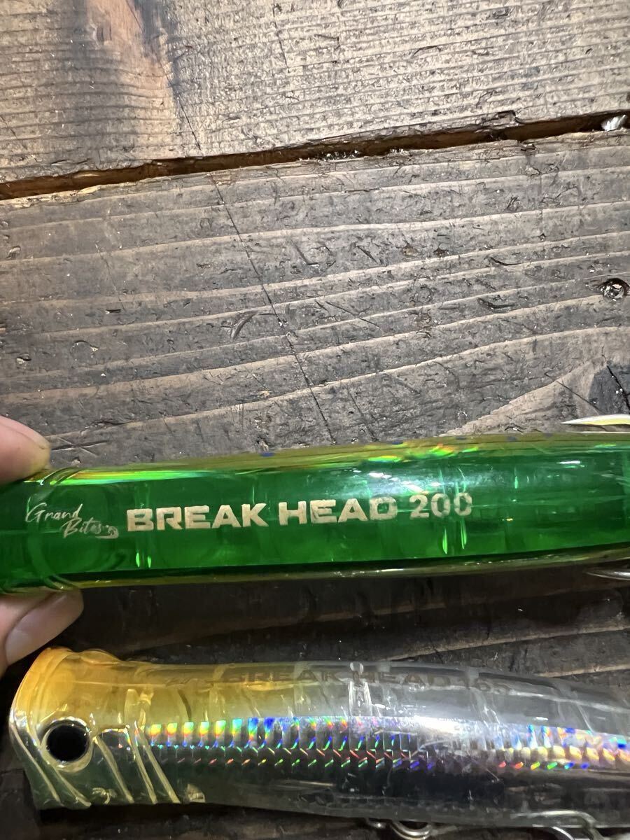 パームス　平政キャスティング　セット　ブレイクヘッド　ブレイクヘッド200 165 グランバイツ　美品　PALMS_画像3