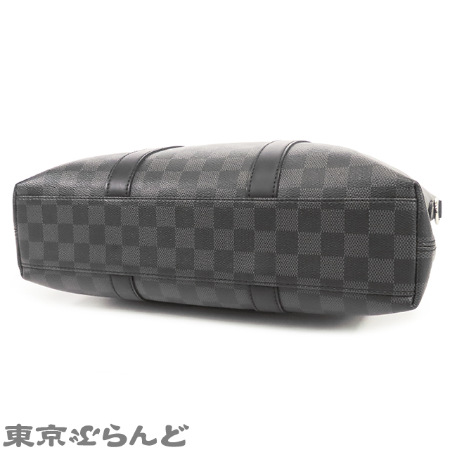101820719 ルイヴィトン LOUIS VUITTON アントン N40000 ブラックxグレー ダミエグラフィット 2WAY トートバッグ ショルダーバッグ メンズ_画像3