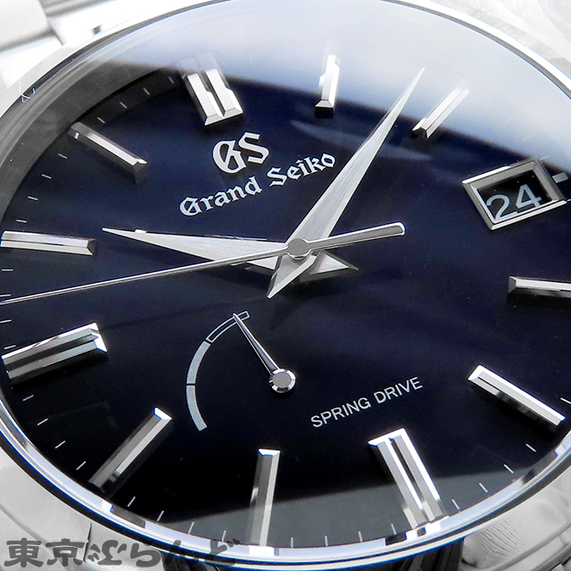 101826441 セイコー グランドセイコー SBGA439 9R65-0DY0 ミッドナイトブルー ヘリテージ 箱保付 腕時計 メンズ スプリングドライブ 未使用_画像5
