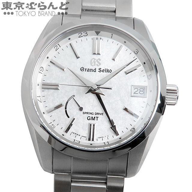 101826442 セイコー グランドセイコー SBGE279 9R66-0BL0 シルバー ヘリテージ GMT 箱保証書付 腕時計 メンズ スプリングドライブ 未使用_画像1