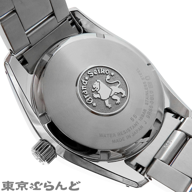 101826442 セイコー グランドセイコー SBGE279 9R66-0BL0 シルバー ヘリテージ GMT 箱保証書付 腕時計 メンズ スプリングドライブ 未使用_画像4