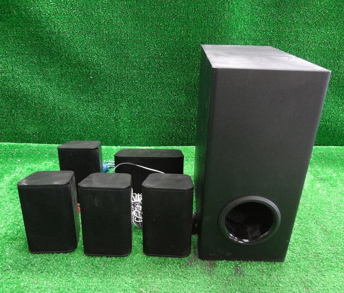 Kネか3940 SPEAKER SYSTEM スピーカーシステム■USPSPK FPG001■スピーカーセット■ウーファー 6点セット オーディオ機器 PC 周辺機器_画像1