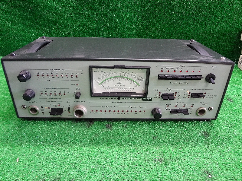 Ｋネき0054■Bruel＆kjaer ブリュエルケアー■2636■ B＆K Measuring Amplifier アンプ■オーディオ機器_画像1