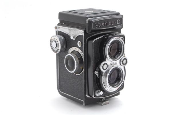 【ケース付き】 ヤシカ Yashica D TLR ブラック #537-Y26OC_画像4
