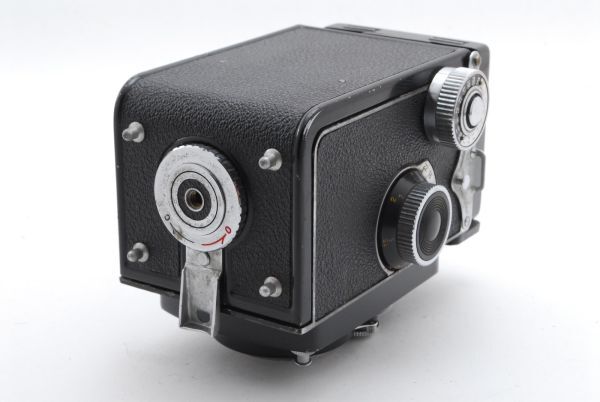 【ケース付き】 ヤシカ Yashica D TLR ブラック #537-Y26OC_画像6