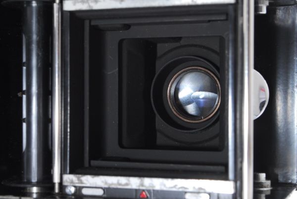 【ケース付き】 ヤシカ Yashica D TLR ブラック #537-Y26OC_画像9