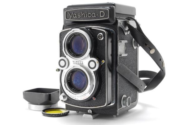 【訳あり品】 ヤシカ Yashica D TLR ブラック #916-Y26OC_画像1