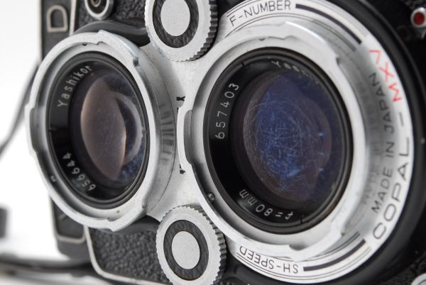 【訳あり品】 ヤシカ Yashica D TLR ブラック #916-Y26OC_画像2