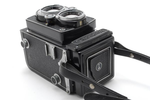 【訳あり品】 ヤシカ Yashica D TLR ブラック #916-Y26OC_画像7