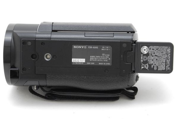 【箱付き】 ソニー Sony FDR-AX45 ブラック #A204-M29OC_画像10
