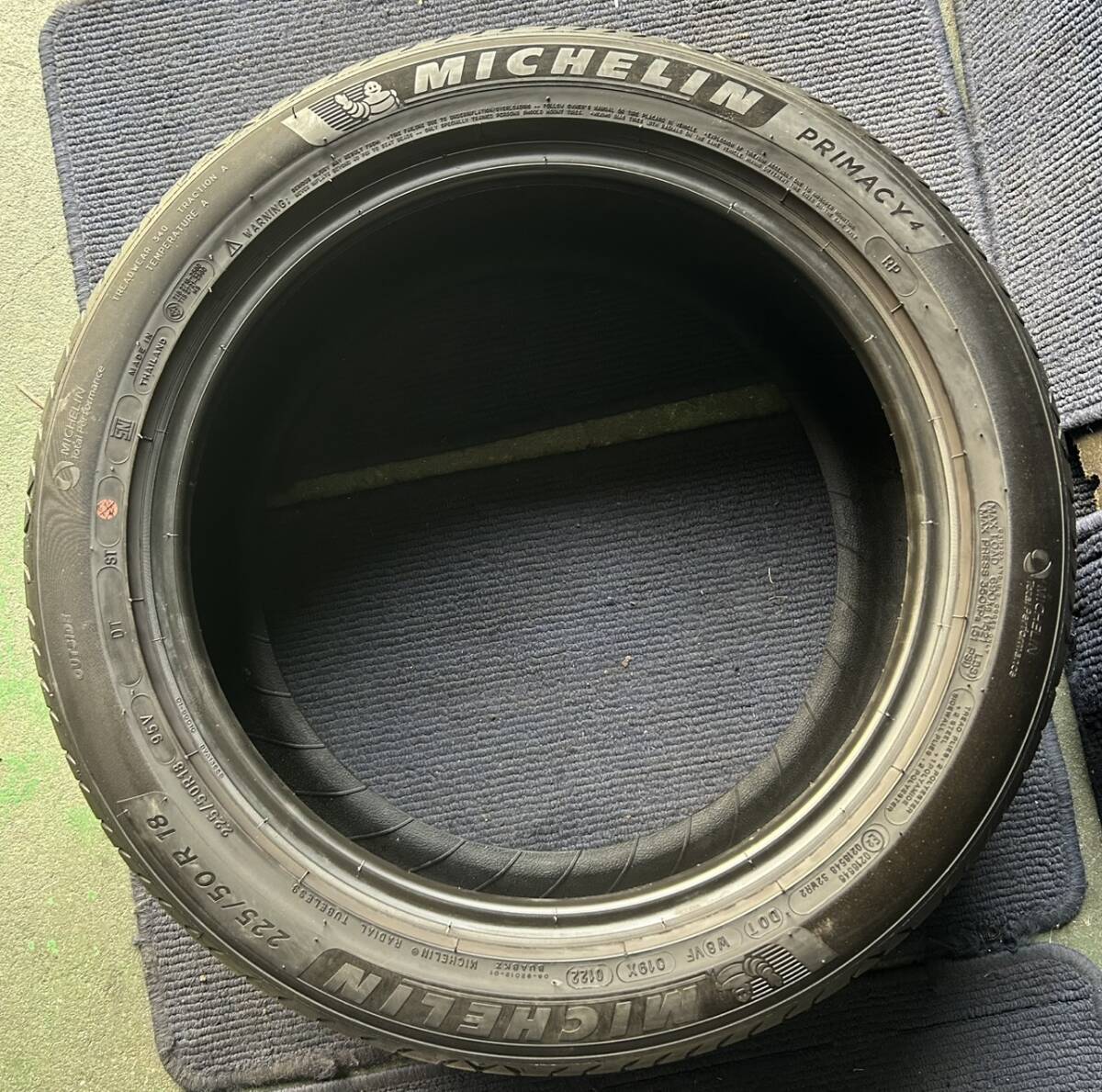 ☆送料無料☆【2022年製造】【溝6分山】MICHELIN PRIMACY4 1本 225/50R18 ASP3305_画像4