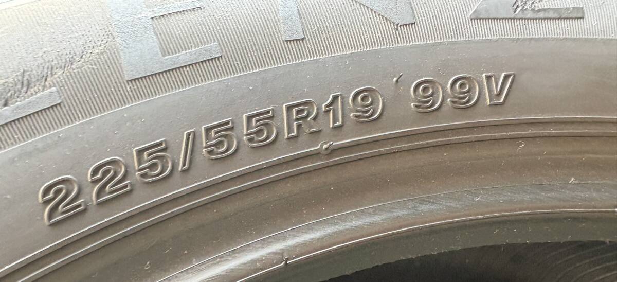 ☆送料無料☆【2023年製造】【溝6.5~7分山】BRIDGESTONE ALENZA LX100 2本 225/55R19 ASP3254_画像8