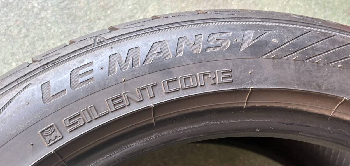 ☆送料無料☆【2021年製造】【溝6~7分山】DUNLOP LEMANSV 2本 225/45R17 ASP3250_画像7