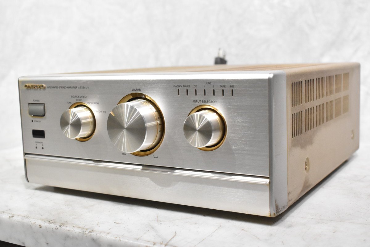 【J】ONKYO A-922M LTD プリメインアンプ オンキョー 3133512