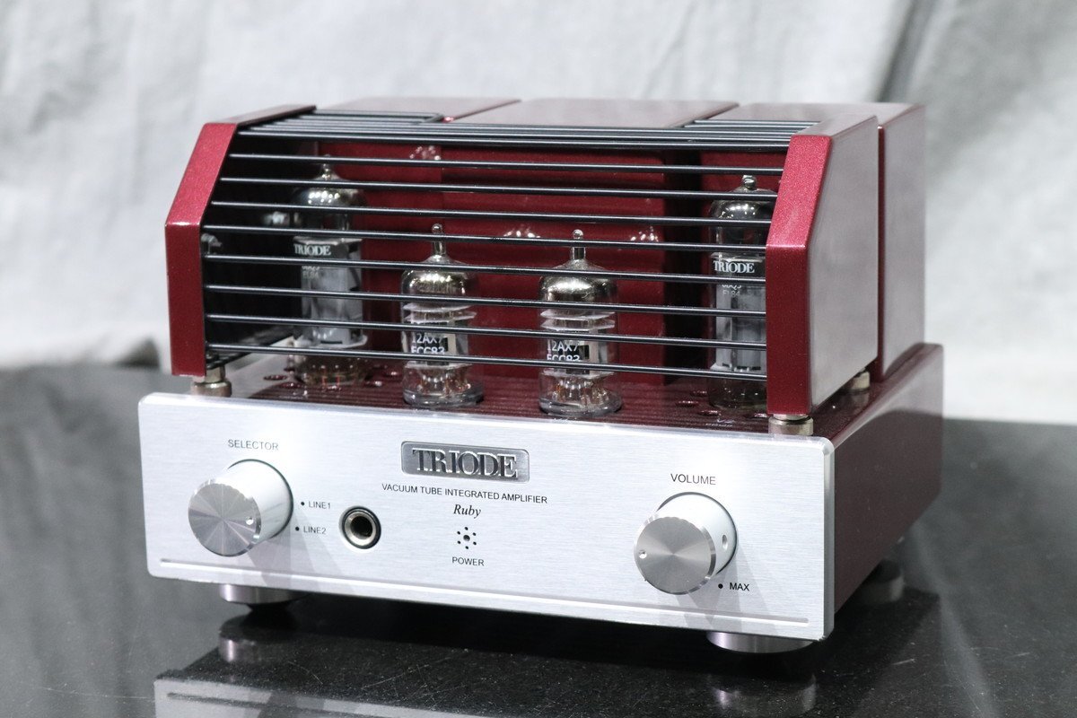 【C】TRIODE Ruby 真空管プリメインアンプ トライオード 072298