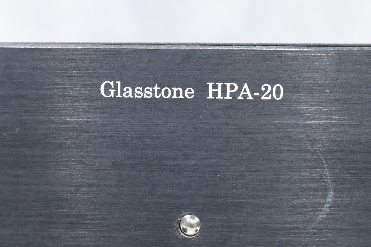 【D】Glasstone HPA-20 ヘッドホンアンプ グラストーン 3133509
