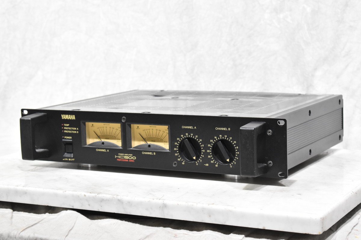 【C】YAMAHA HC1500 パワーアンプ ヤマハ 3136307