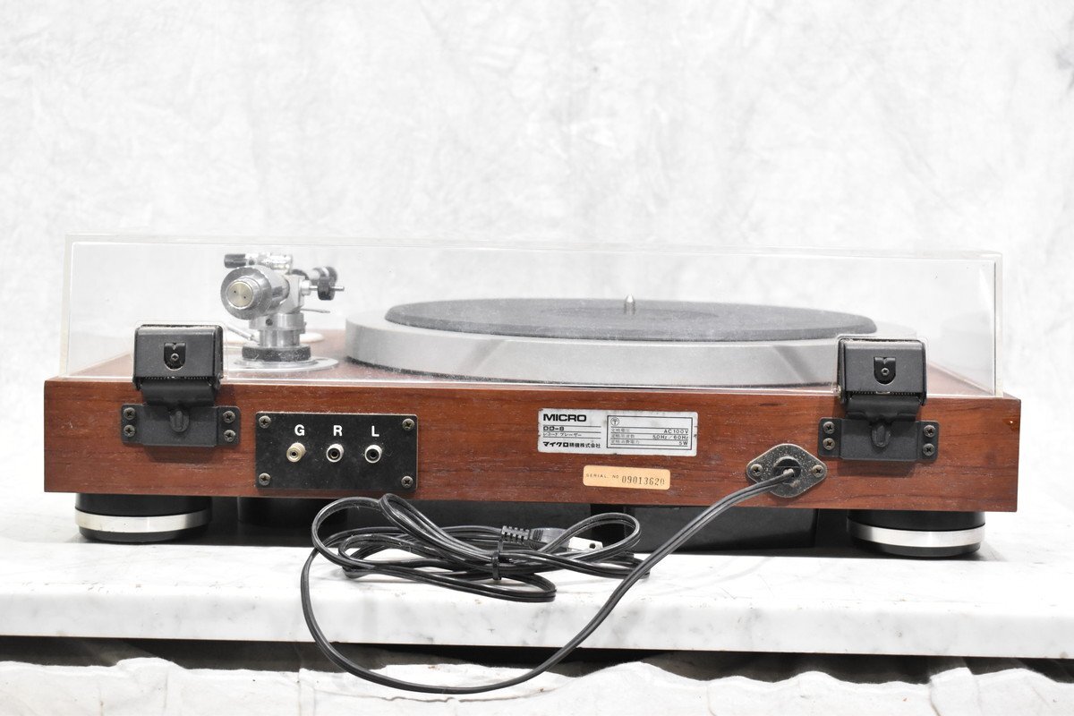 【C】MICRO DD-8 レコードプレーヤー マイクロ 3136432_画像7