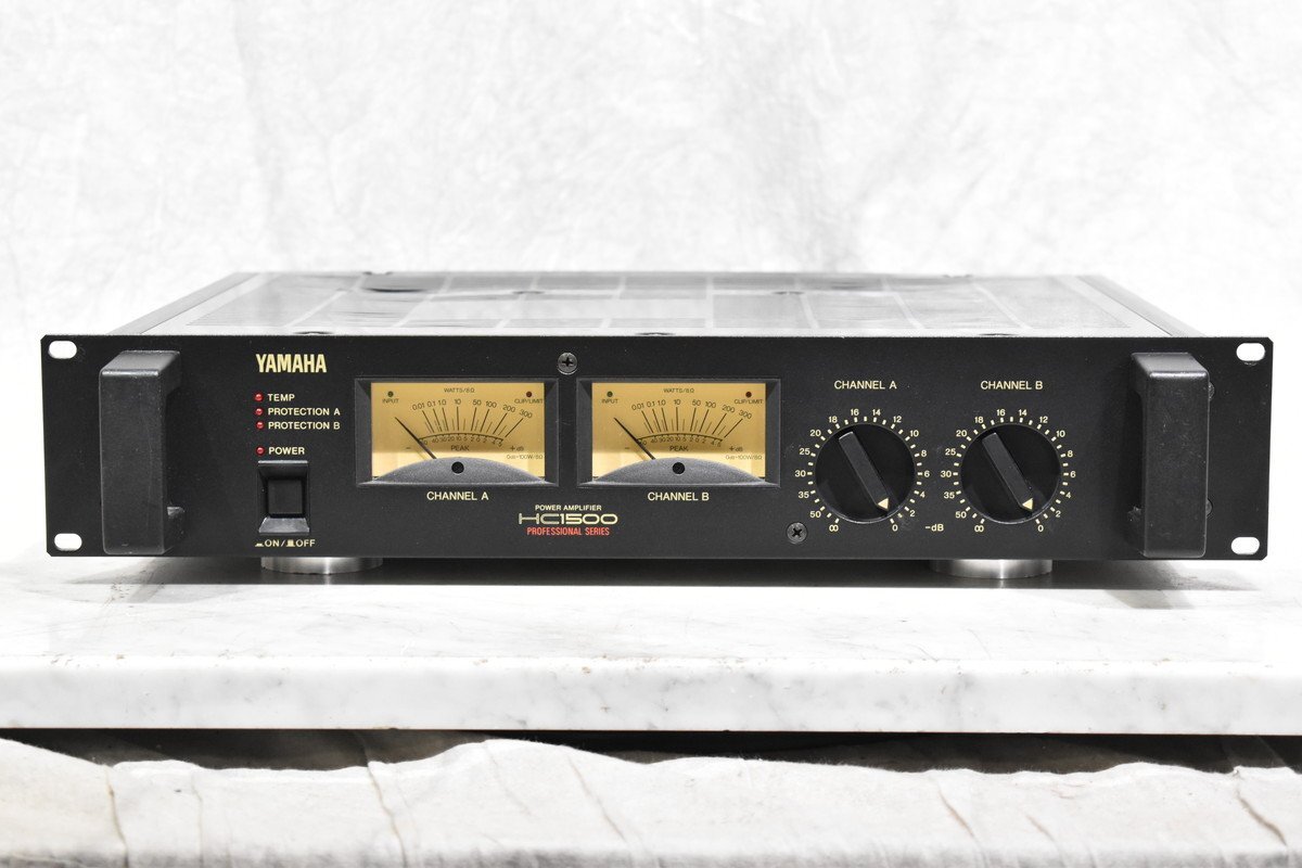 【C】YAMAHA HC1500 パワーアンプ ヤマハ 3136307