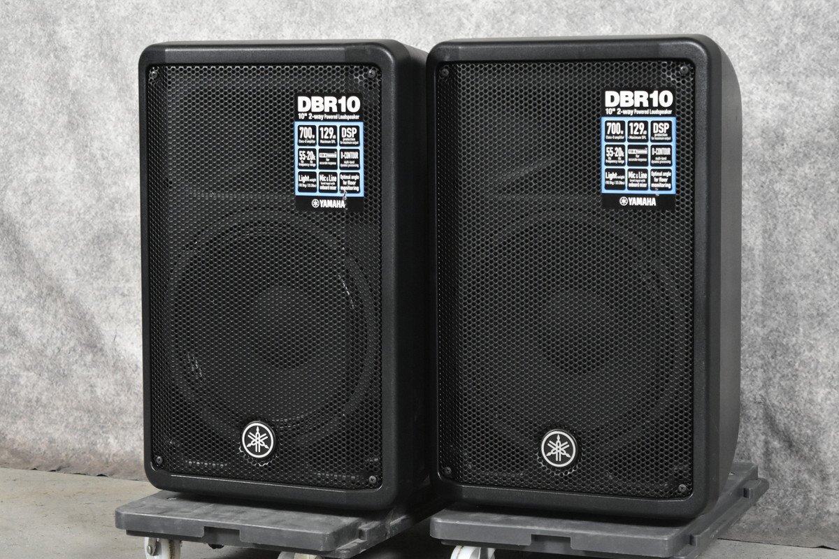 【C】YAMAHA DBR10 パワードスピーカーペア ヤマハ 3135677