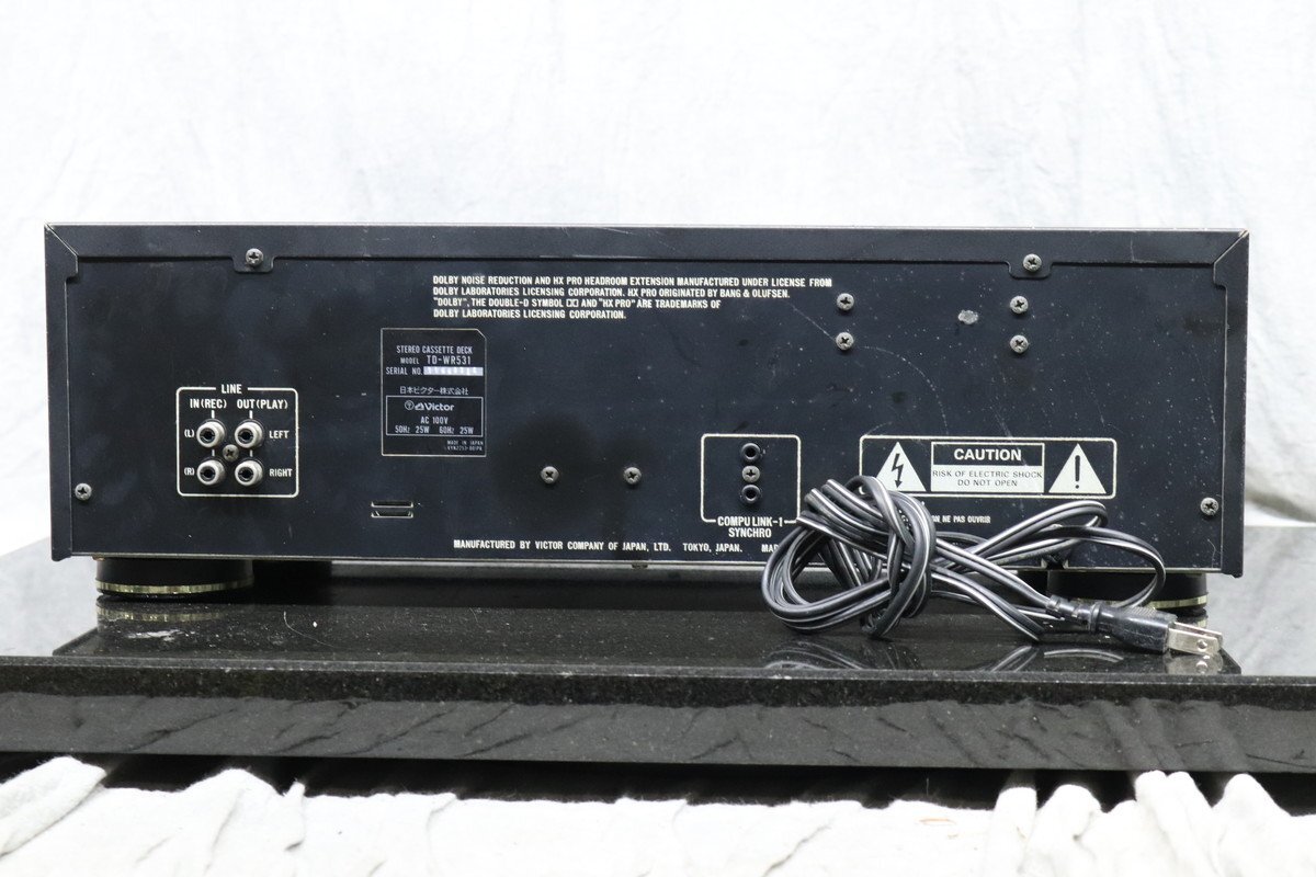 【C】Victor TD-WR531 カセットデッキ ビクター 3135170