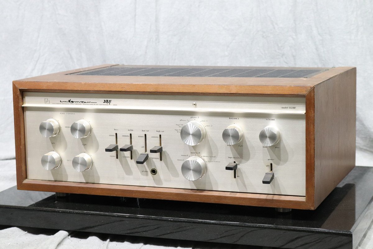 【G】LUXMAN SQ 38F プリメインアンプ ラックスマン 3135813