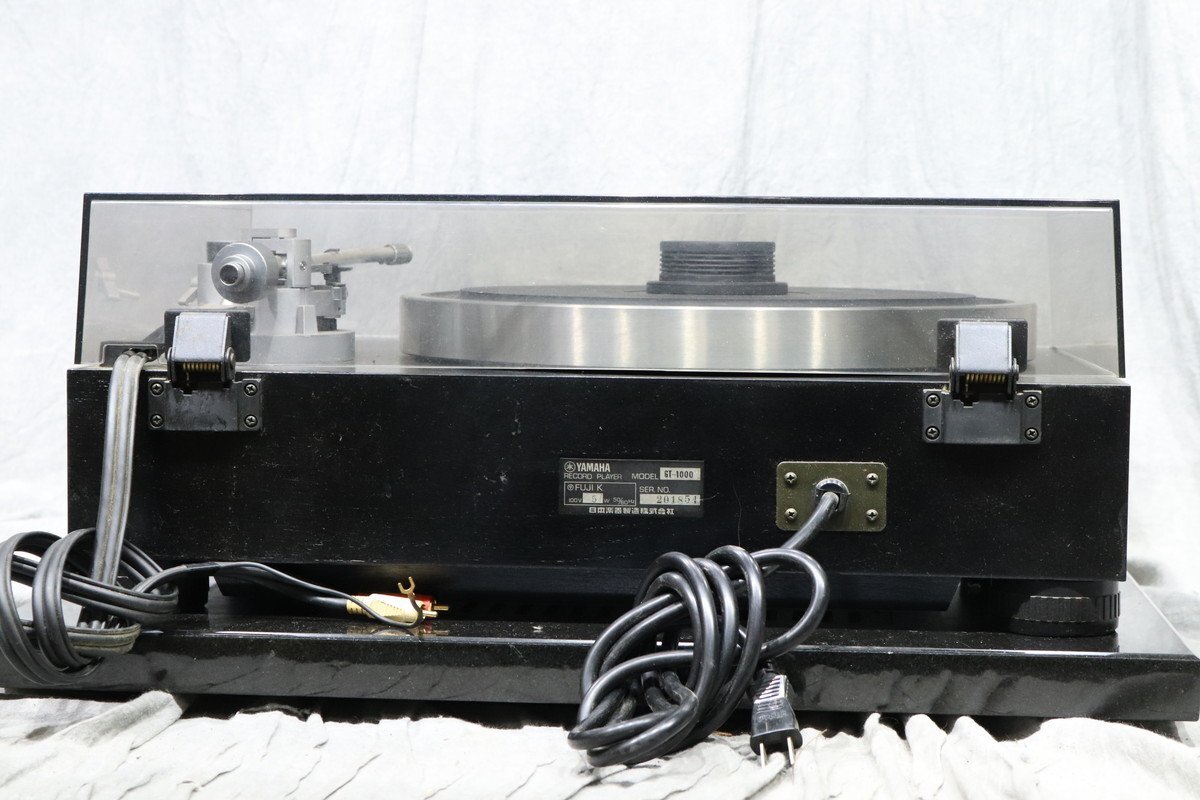 【D】YAMAHA GT-1000 ターンテーブル レコードプレーヤー ヤマハ 元箱付屬 3135946
