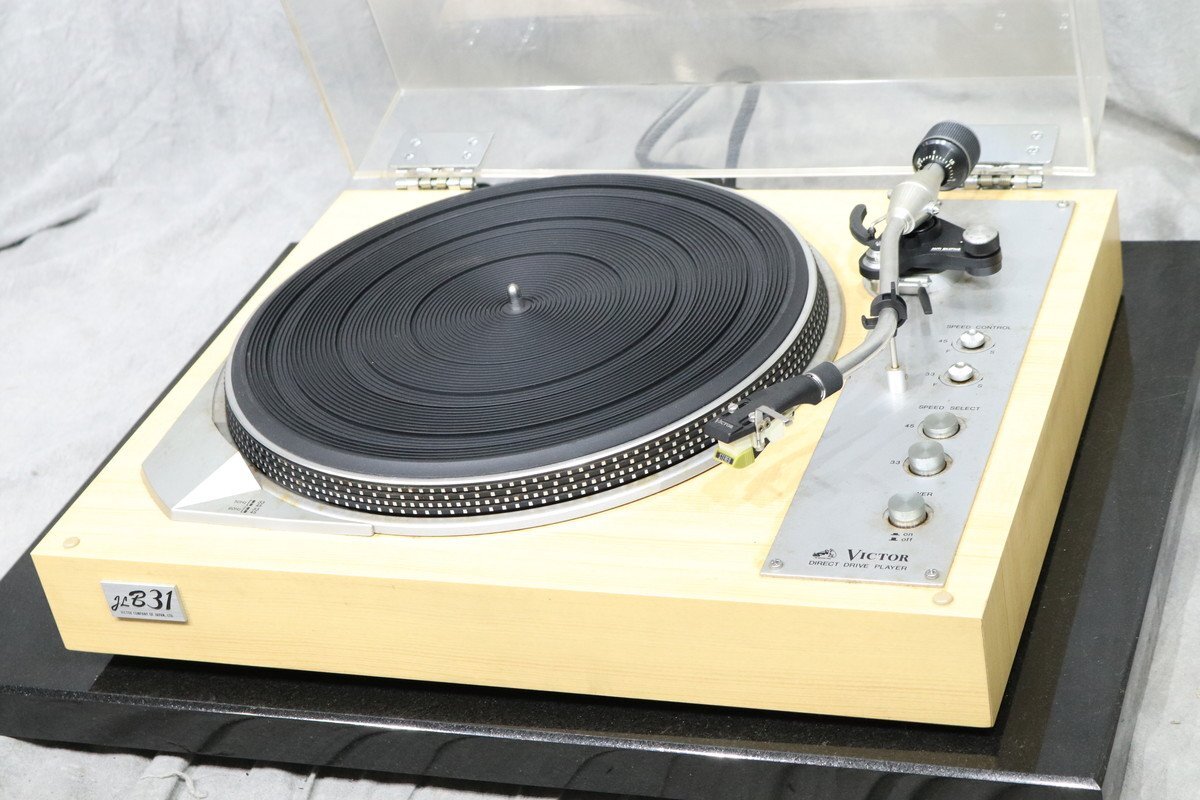 【G】Victor JL-B31 ターンテーブル レコードプレーヤー ビクター 3134158