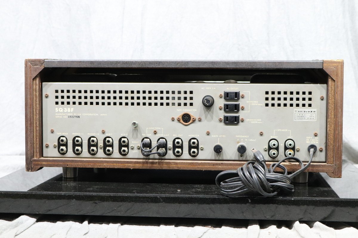 【G】LUXMAN SQ 38F プリメインアンプ ラックスマン 3135813