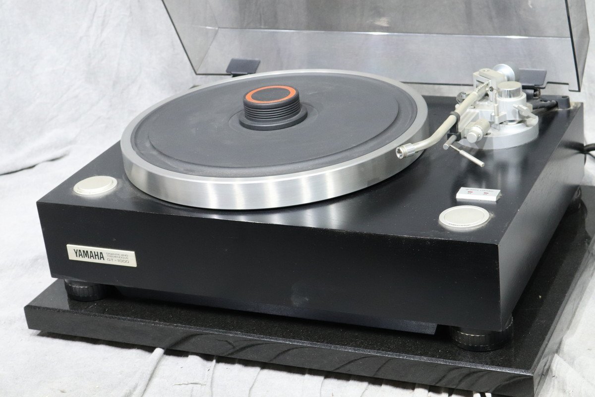 【D】YAMAHA GT-1000 ターンテーブル レコードプレーヤー ヤマハ 元箱付屬 3135946
