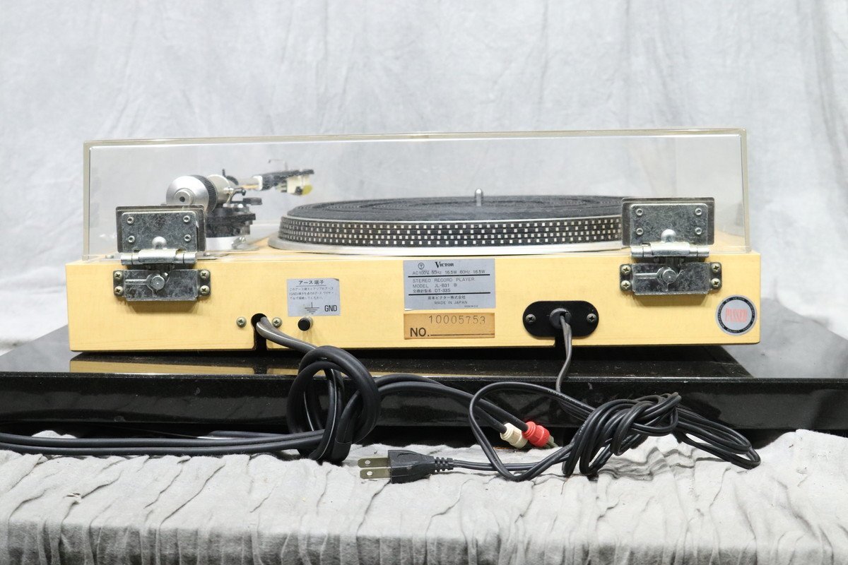 【G】Victor JL-B31 ターンテーブル レコードプレーヤー ビクター 3134158