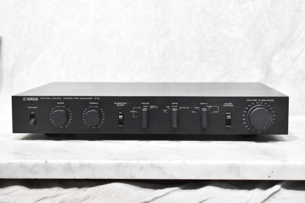 【J】YAMAHA C-2 プリアンプ ヤマハ 3042858