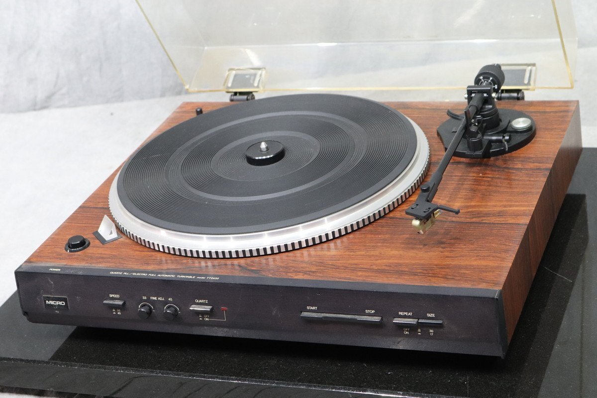 【C】MICRO TT-2400 ターンテーブル レコードプレーヤー マイクロ 3135820_画像1