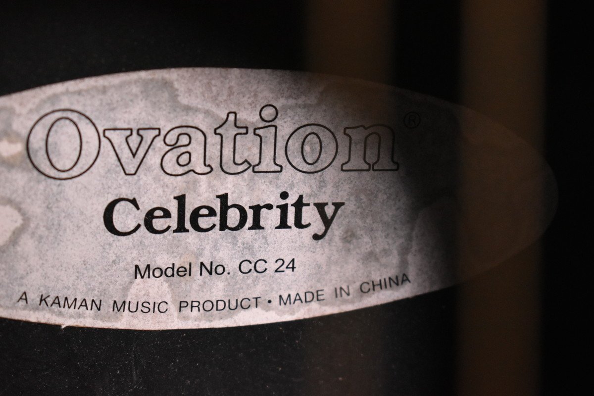 【G】Ovation No.CC 24 エレガット/クラシックギター オベーション Celebrity 3151567_画像8