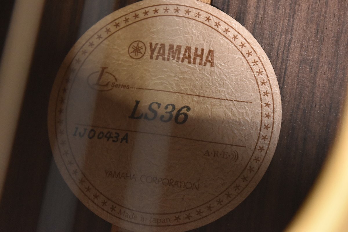 【G】YAMAHA LS36 アコースティックギター ヤマハ 3153236_画像8