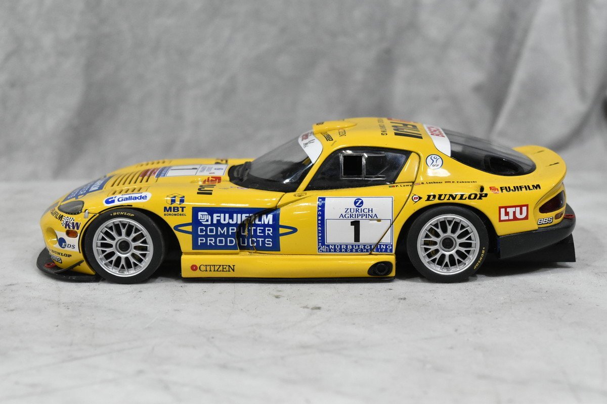 【J】AUTOart 1/18 dodge viper GTS オートアート ダッジ バイパーGTS 3104005_画像2