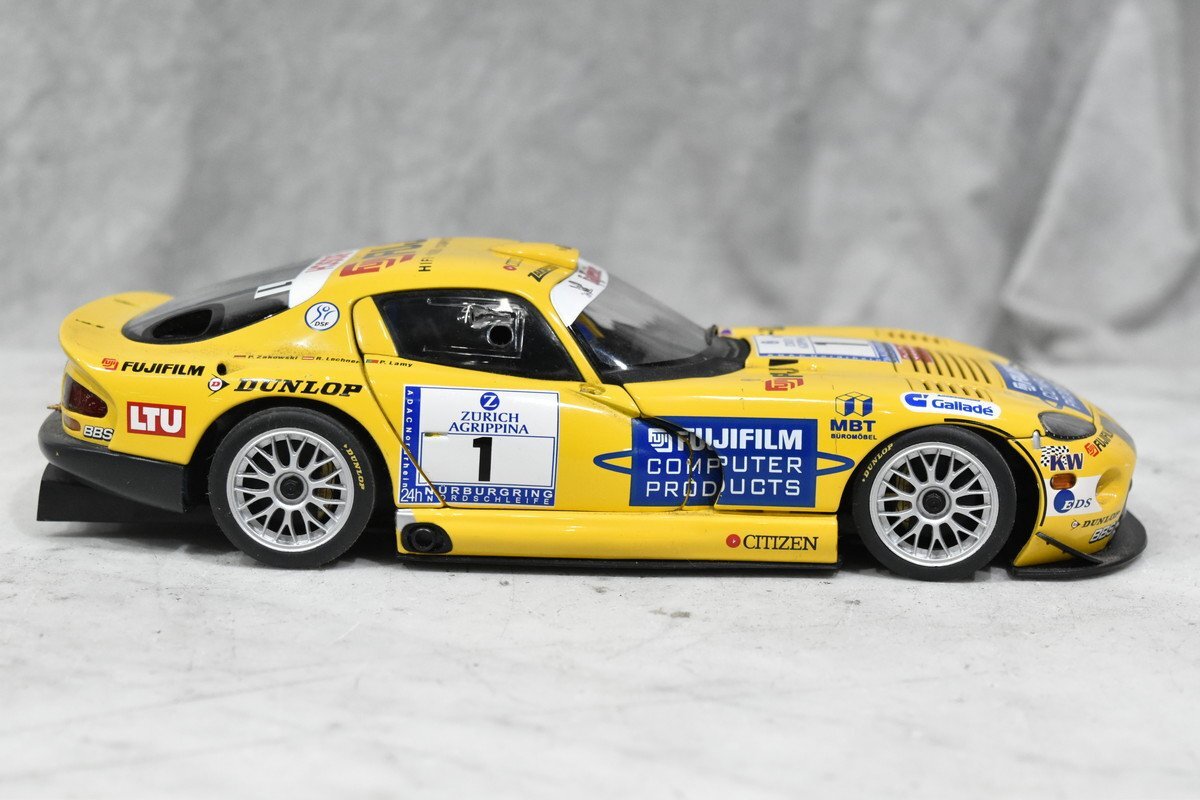 【J】AUTOart 1/18 dodge viper GTS オートアート ダッジ バイパーGTS 3104005_画像3