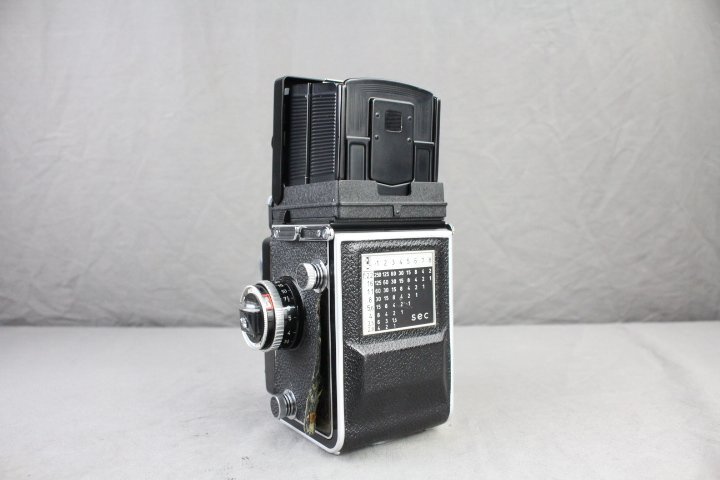 【C】ROLLEIFLEX Carl Zeiss Distagon 55mm F4 ワイド・アングル・ローライフレックス 希少 広角専用機 二眼レフ 3136454【送料無料!!】_画像5