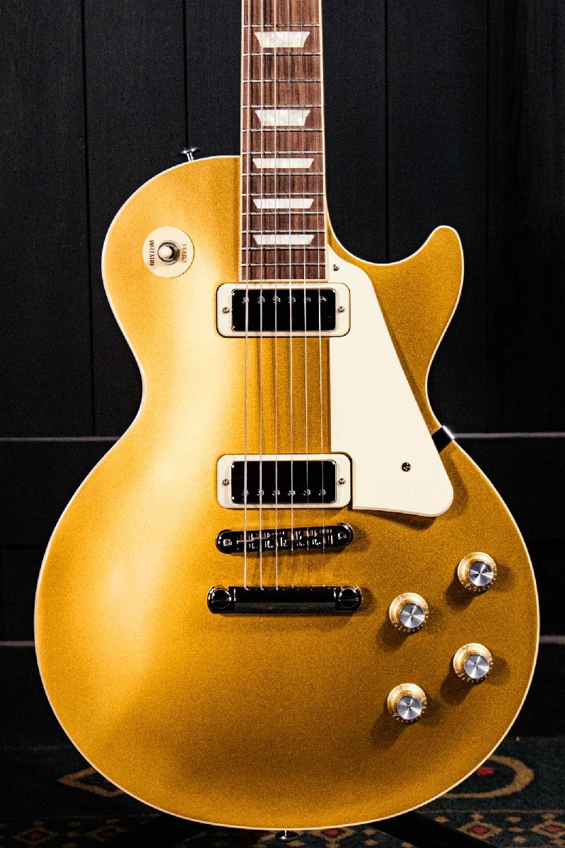 Gibson Les Paul 70s Deluxe / 2021年製 ギブソン レスポールデラックス ミニハムバッカー ゴールドトップ 3136046 D1021_画像2