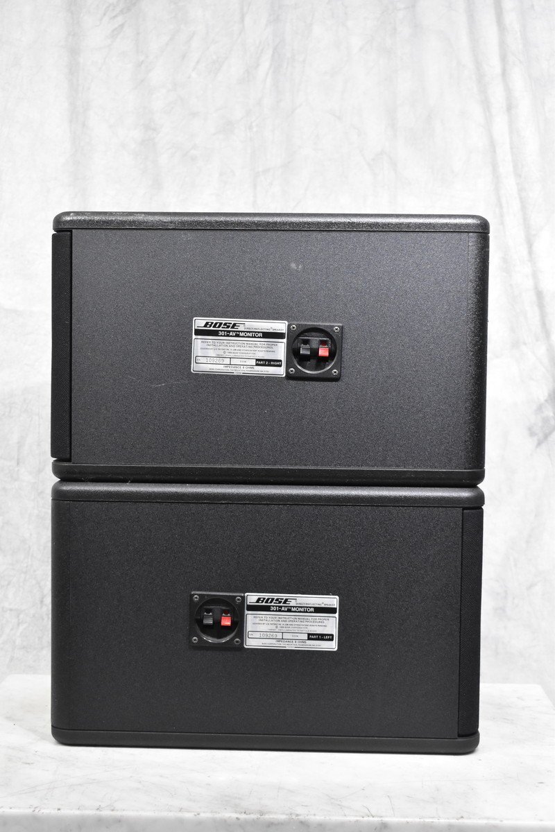 【C】BOSE 301-AV MONITOR スピーカーペア ボーズ 3135063