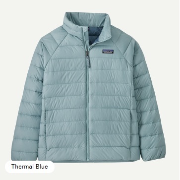 Patagonia パタゴニア K's Down Sweater キッズ ダウン セーター 68625 THERMAL BLUE XS 新品未使用 アウトドア ジャケット_画像1