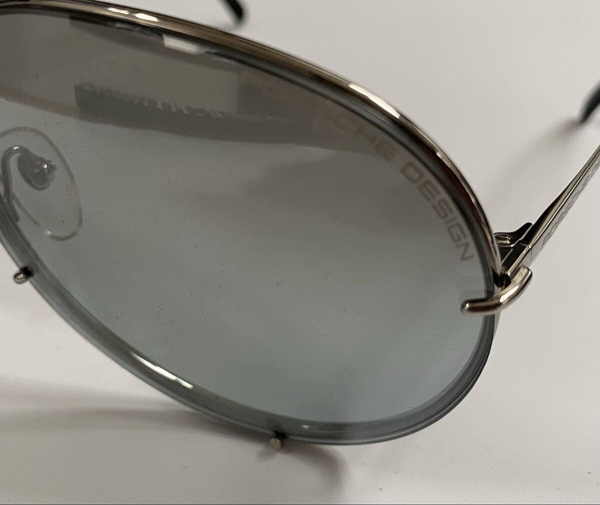 PORSCHE DESIGN 8478 B ティアドロップサングラス ポルシェデザイン カレラ復刻版 アヴィエイター P-8478B 69mm ブラックスキャンダル_画像4